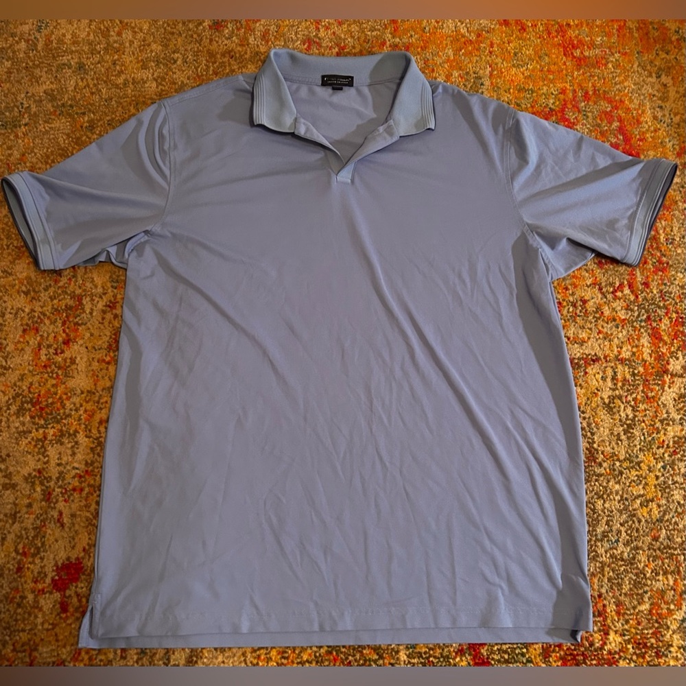 Peter Millar Crown Crafted Performance Men’s Short Sleeve Polo. Blue. Size XXL